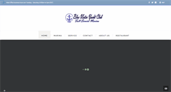 Desktop Screenshot of bluewateryachtclub.com